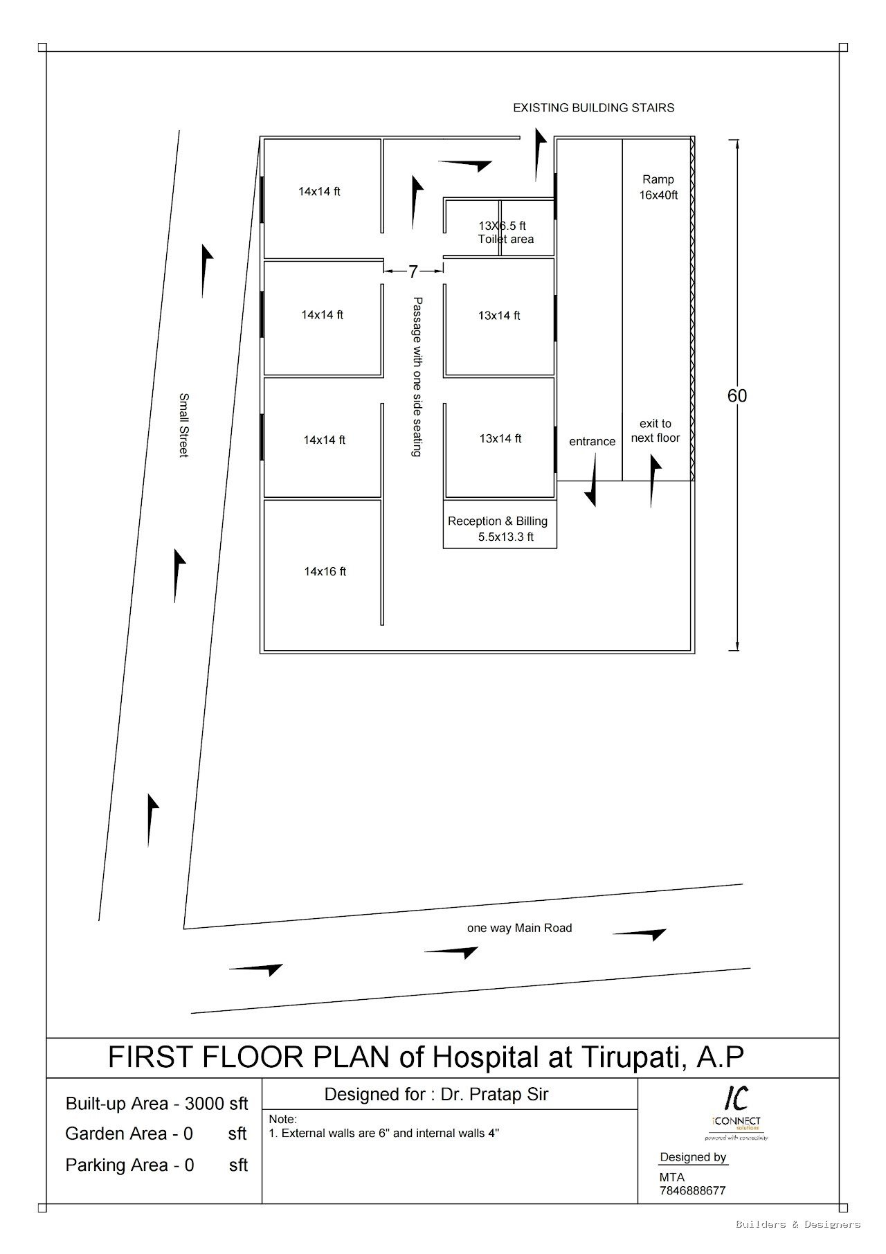 Hospital in Tirupati, Andhra Pradesh.