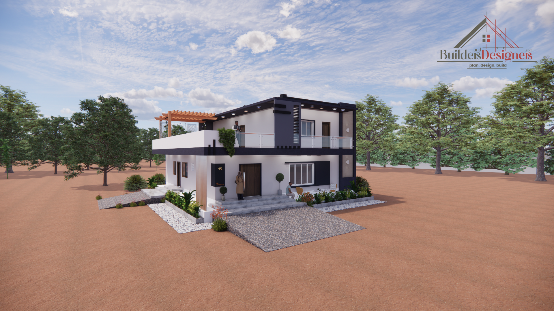 Bannerghatta Farmhouse Elevation