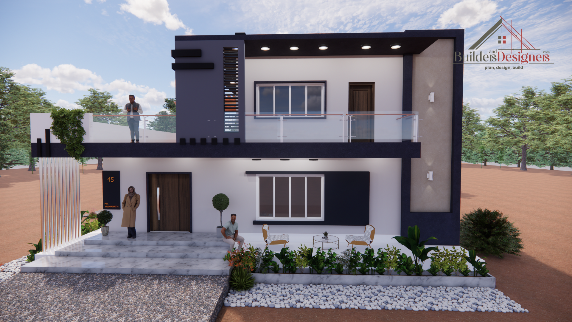 Bannerghatta Farmhouse Elevation