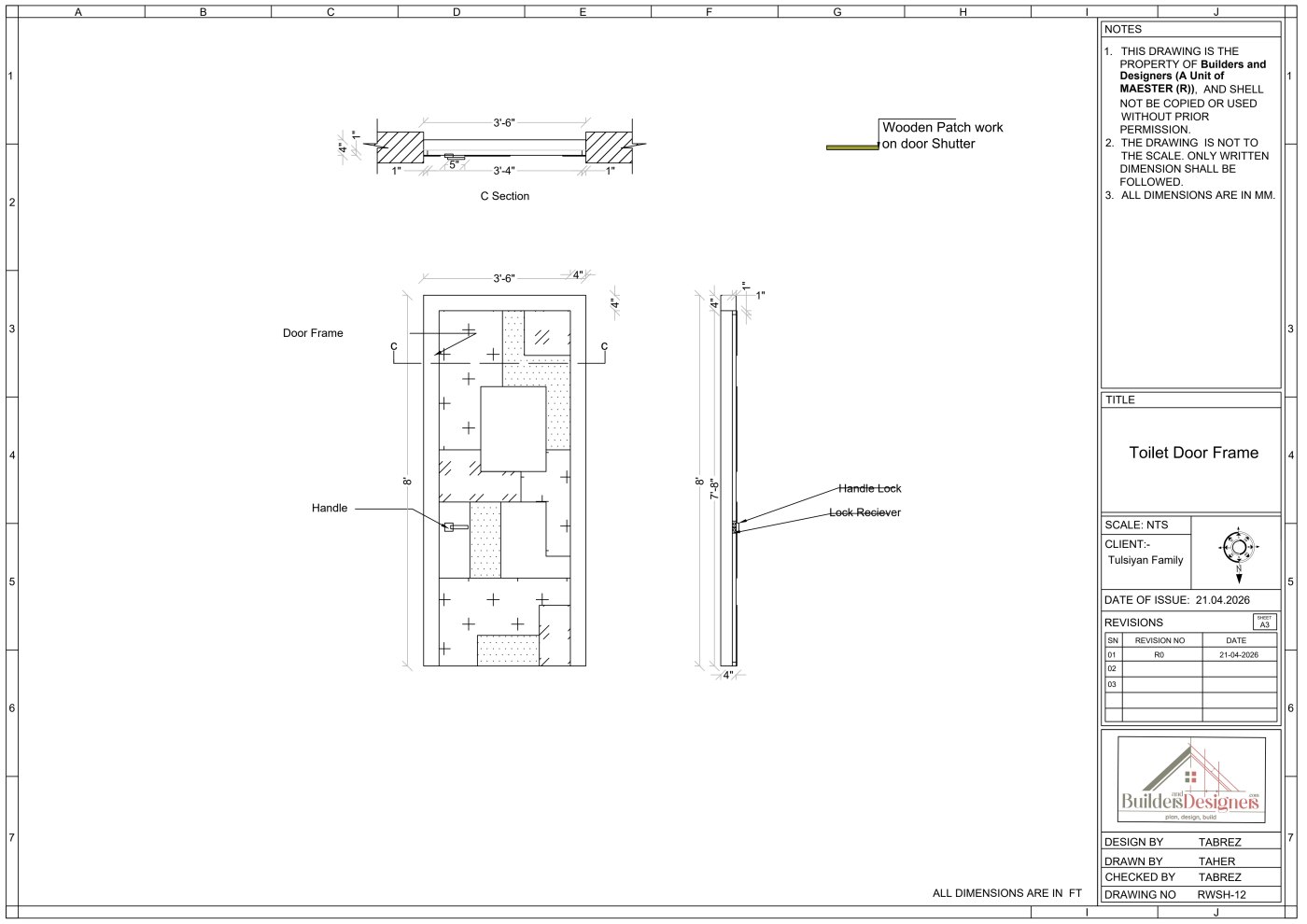 Duplex Residential Building, Jamshedpur, Jharkhand, India.
